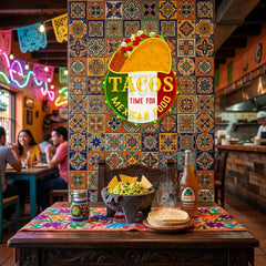 Custom Name Fast Food Of Tacos Mexican Food Led Neon Sign Light