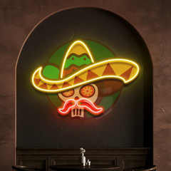 Custom Name Mexico Restaurant Decor Artwork Led Neon Sign Light