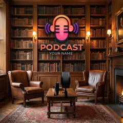 Custom Name Podcast Artwork Led Neon Sign Light