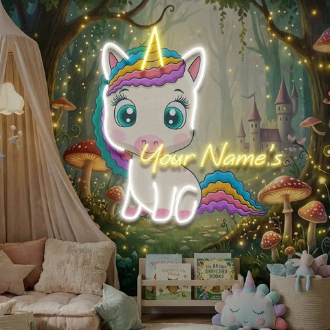Custom Your Name For Baby Room Decor Led Neon Sign Light