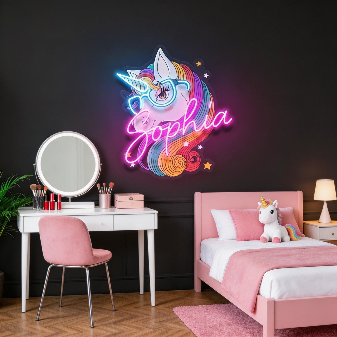 Custom Your Name For Baby Teengirl Gift Led Neon Sign Light