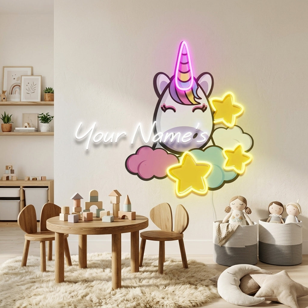 Custom Your Name For Kids Room Decor Led Neon Sign Light