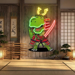Custom Your Name Samurai For baby decor room Led Neon Sign Light