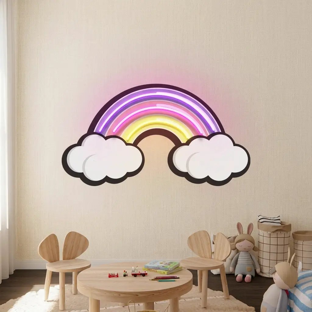 Custom Your Name Sign For Kids, Birthday Gift Led Neon Sign Light