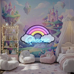 Custom Your Name Sign For Kids, Birthday Gift Led Neon Sign Light