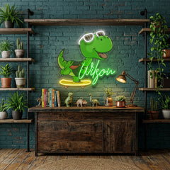 Custom Your Name Sign Gift For Kids, Birthday Led Neon Sign Light
