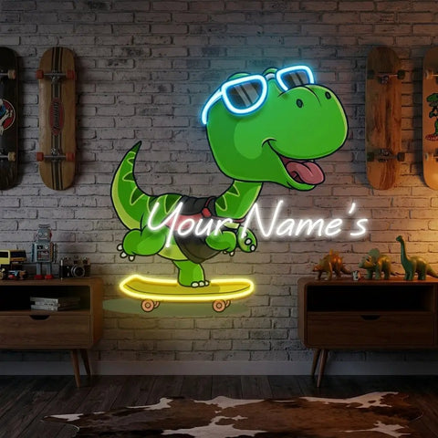 Custom Your Name Sign Gift For Kids, Birthday Led Neon Sign Light