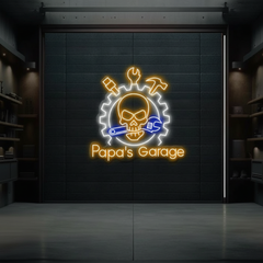 Custom Garage Neon Sign Man Cave Gift