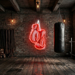 Customizable Boxing Gloves Led Neon Sign With Name