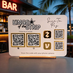 Custom Multi QR Code Horizontal Rectangle layout A