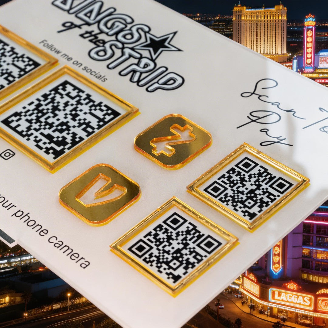 Custom Multi QR Code Horizontal Rectangle layout A