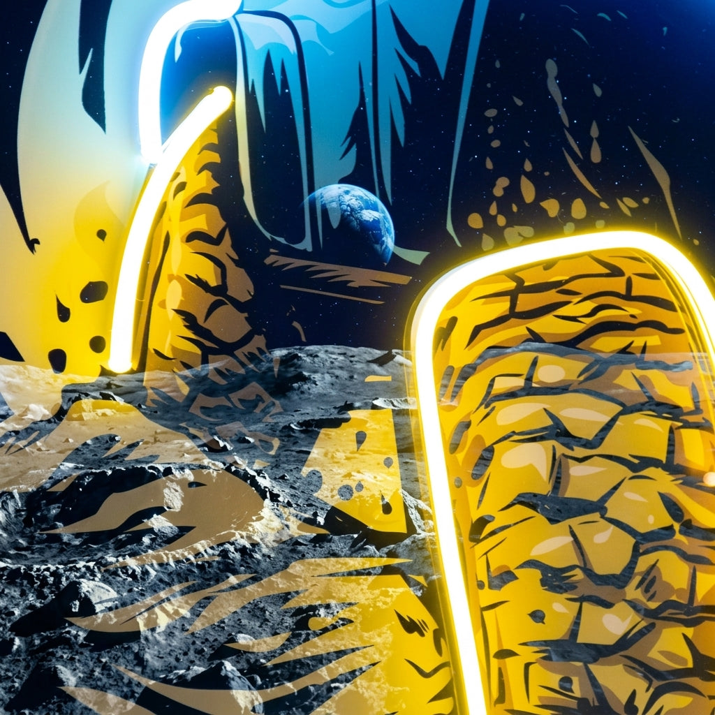 Offroad Adventure Dark Car LED Neon Sign Light Pop Art