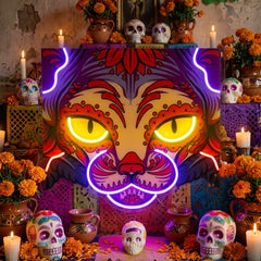 Sphynx LED Neon Sign Light Pop Art