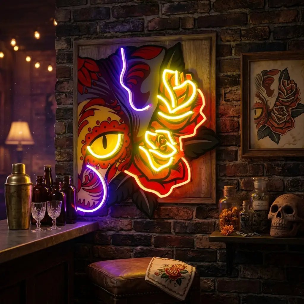 Sphynx LED Neon Sign Light Pop Art
