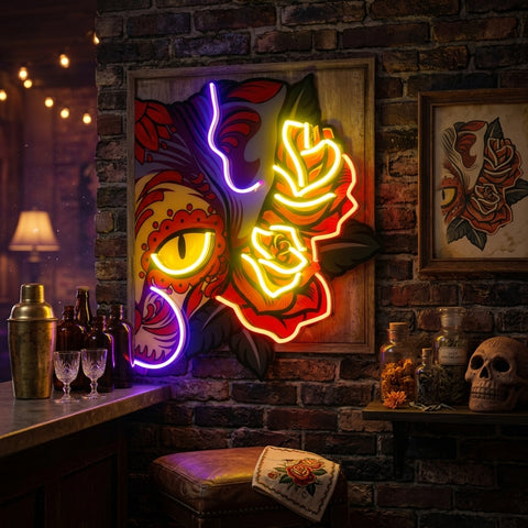 Sphynx LED Neon Sign Light Pop Art