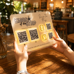 Custom Multi QR Code Horizontal Rectangle layout A