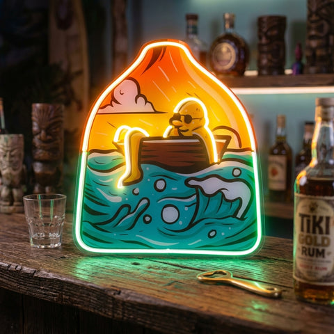 Summer Chill LED Neon Sign Light Pop Art