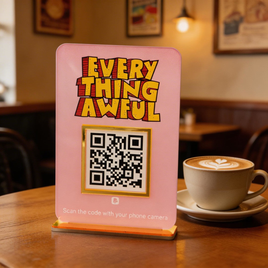 Custom Multi QR Code Vertical Rectangle