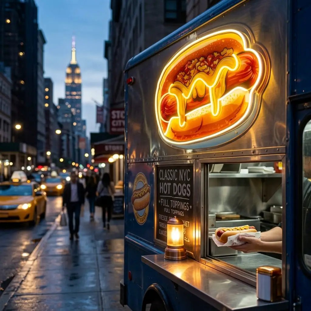 Chili Cheese Dog LED Neon Sign Light Pop Art