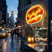 Chili Cheese Dog LED Neon Sign Light Pop Art