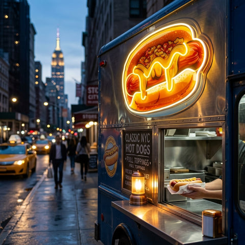 Chili Cheese Dog LED Neon Sign Light Pop Art