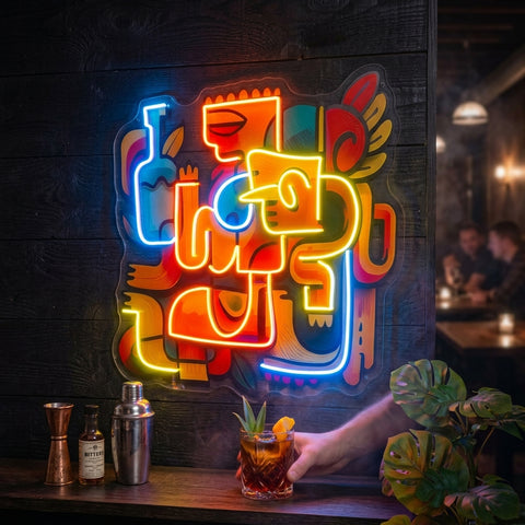 Impressive Festival Abstract Art LED Neon Sign Light Pop Art