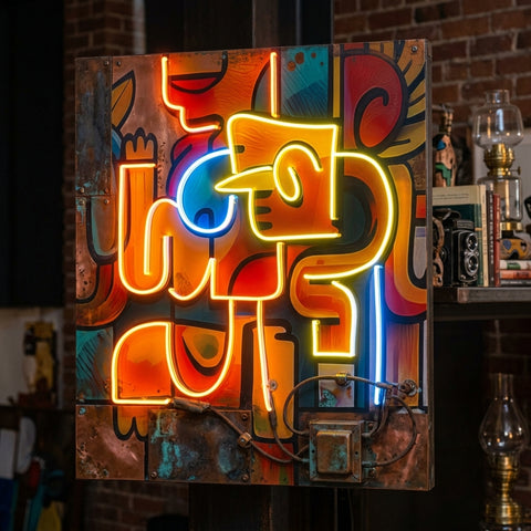 Impressive Festival Abstract Art LED Neon Sign Light Pop Art