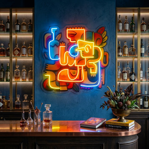 Impressive Festival Abstract Art LED Neon Sign Light Pop Art