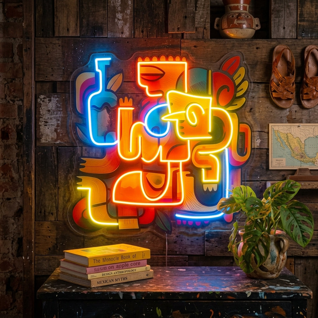Impressive Festival Abstract Art LED Neon Sign Light Pop Art