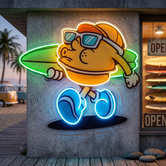 Ice Cream Trendy Retro LED Neon Sign Light Pop Art