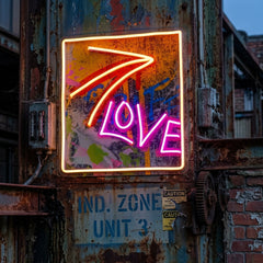 Fantastic Love Collapse Art LED Neon Sign Light Pop Art