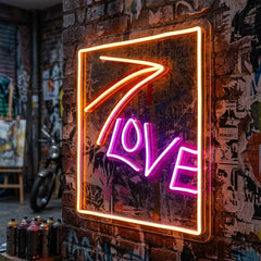 Fantastic Love Collapse Art LED Neon Sign Light Pop Art