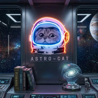 Astrocat LED Neon Sign Light Pop Art