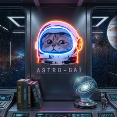 Astrocat LED Neon Sign Light Pop Art