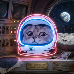 Astrocat LED Neon Sign Light Pop Art