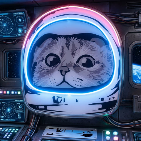 Astrocat LED Neon Sign Light Pop Art