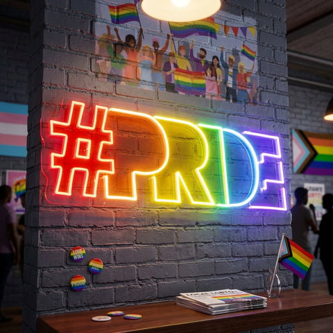 Pride LED Neon Sign Light Pop Art