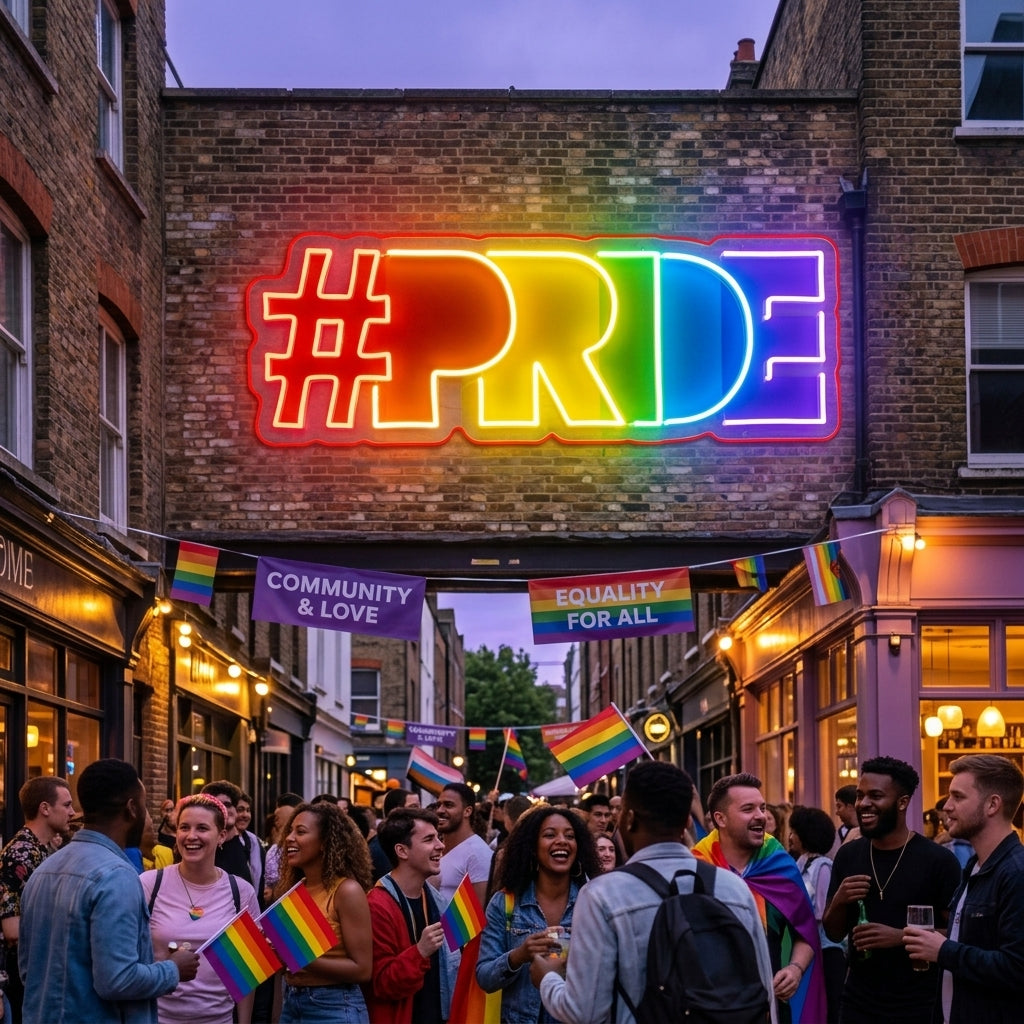 Pride LED Neon Sign Light Pop Art