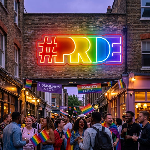 Pride LED Neon Sign Light Pop Art