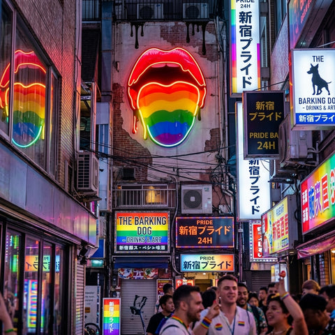 Pride Lips LED Neon Sign Light Pop Art