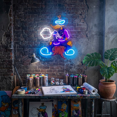 Cool Duck LED Neon Sign Light Pop Art
