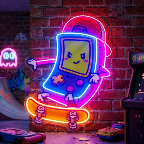Cute Game Controller LED Neon Sign Light Pop Art