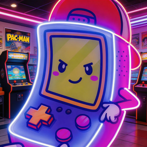 Cute Game Controller LED Neon Sign Light Pop Art