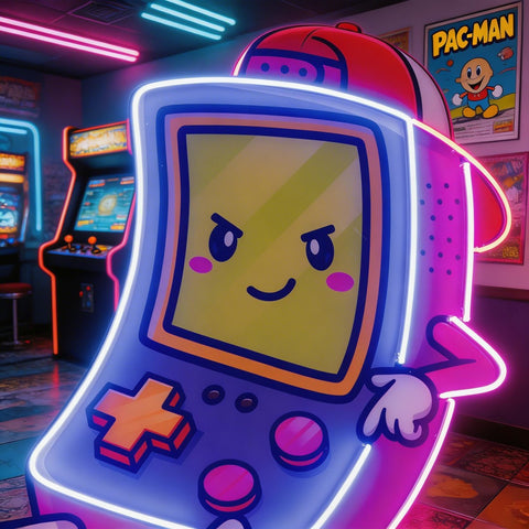 Cute Game Controller LED Neon Sign Light Pop Art