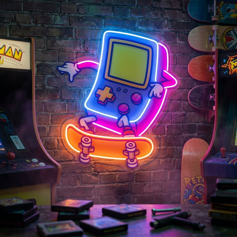 Cute Game Controller LED Neon Sign Light Pop Art