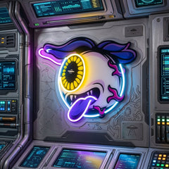 Mushroom Eye LED Neon Sign Light Pop Art