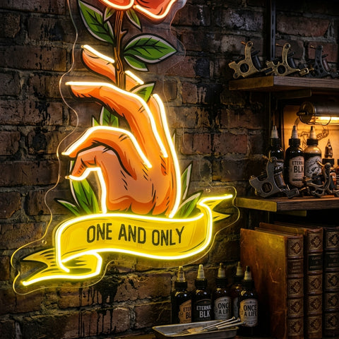Roses Gift LED Neon Sign Light Pop Art