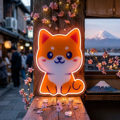 Shiba Mountain LED Neon Sign Light Pop Art