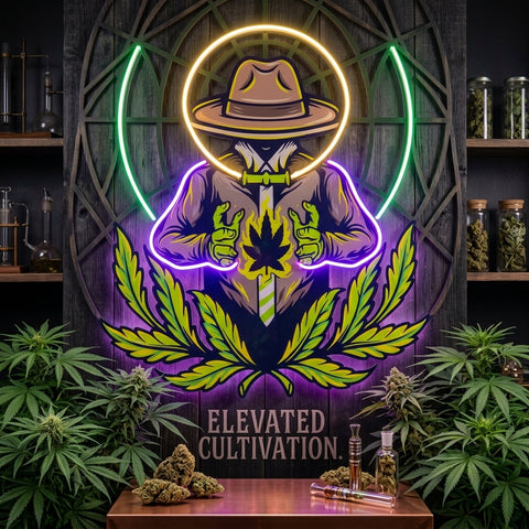 Weed Boss LED Neon Sign Light Pop Art