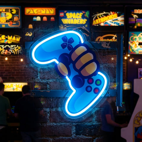 Cute Mummy Gaming LED Neon Sign Light Pop Art